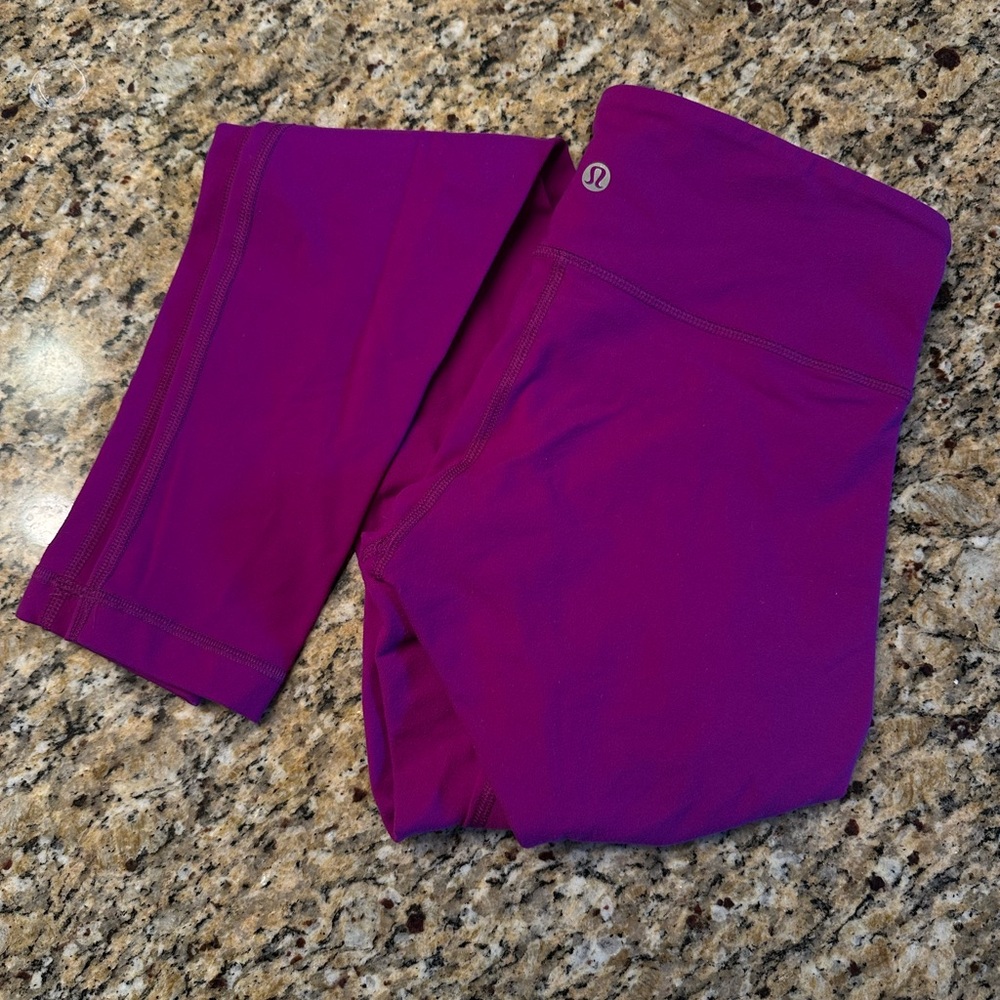 Lululemon Vibrant Purple Leggings